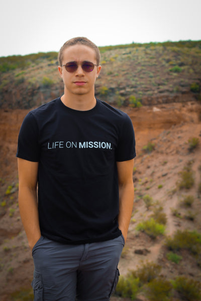 Life On Mission Tee (Black)