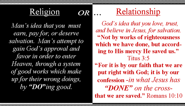 Do or Done Gospel Tracts