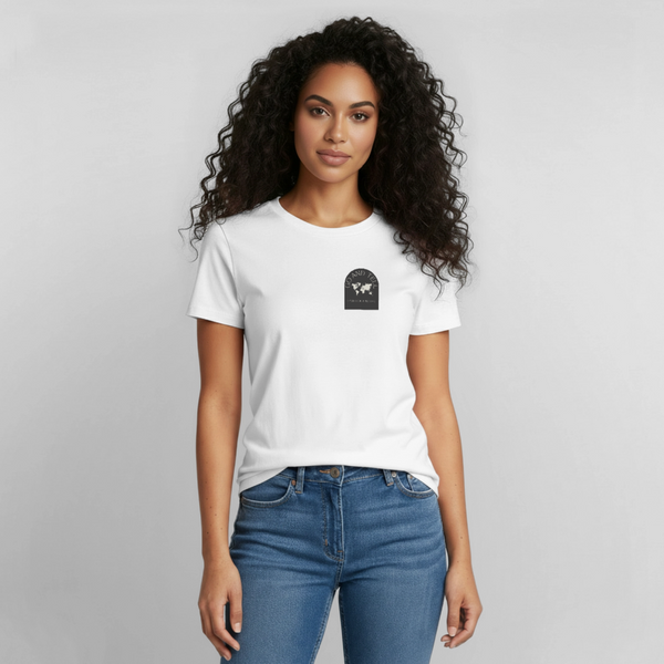 Go And Tell  Great Comission T-Shirt - white