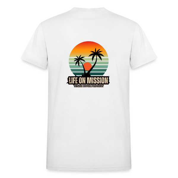 Life On Mission Island T-Shirt - white