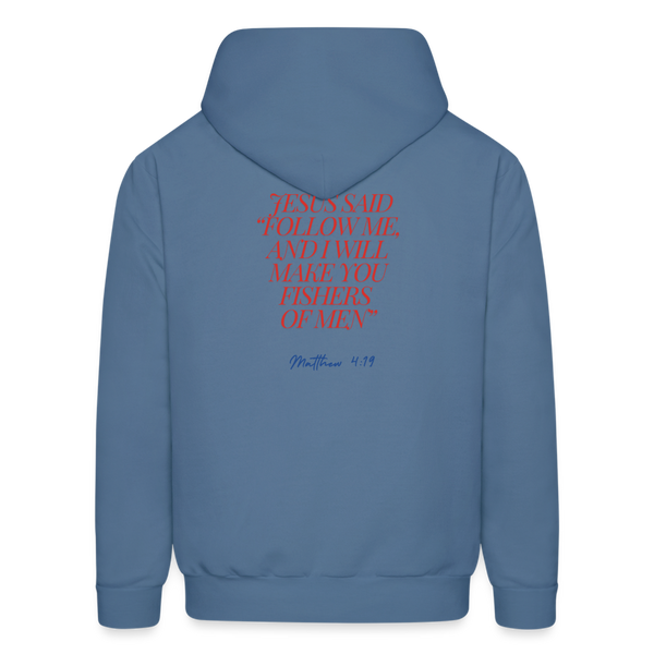 Fisher Of Men Hoodie - denim blue