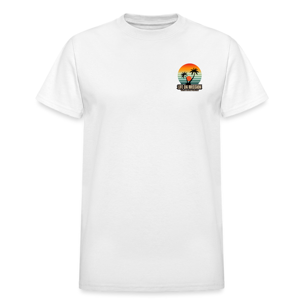 Life On Mission Island T-Shirt - white