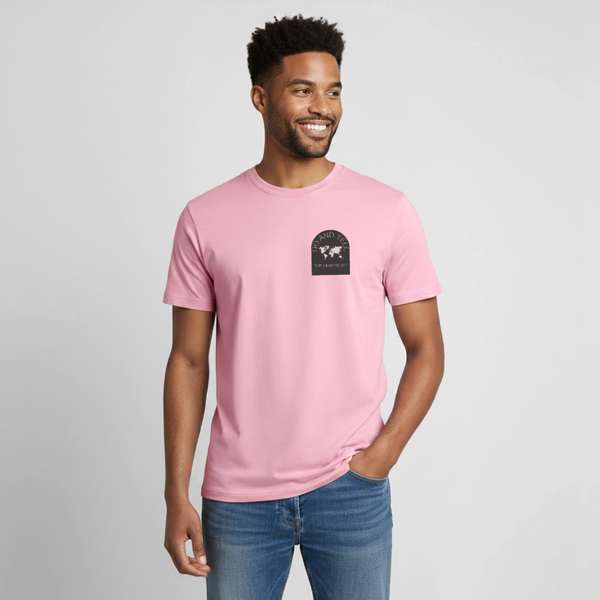 Go And Tell  Great Comission T-Shirt - light pink