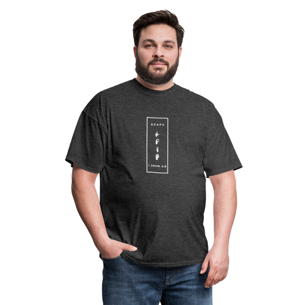 Agape Love T-Shirt - heather black