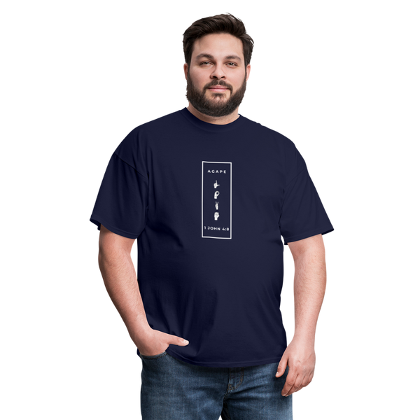 Agape Love T-Shirt - navy
