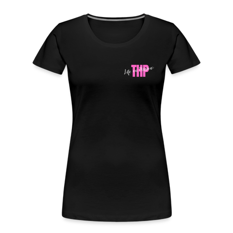 Womens THP / Life On Mission T-Shirt - black