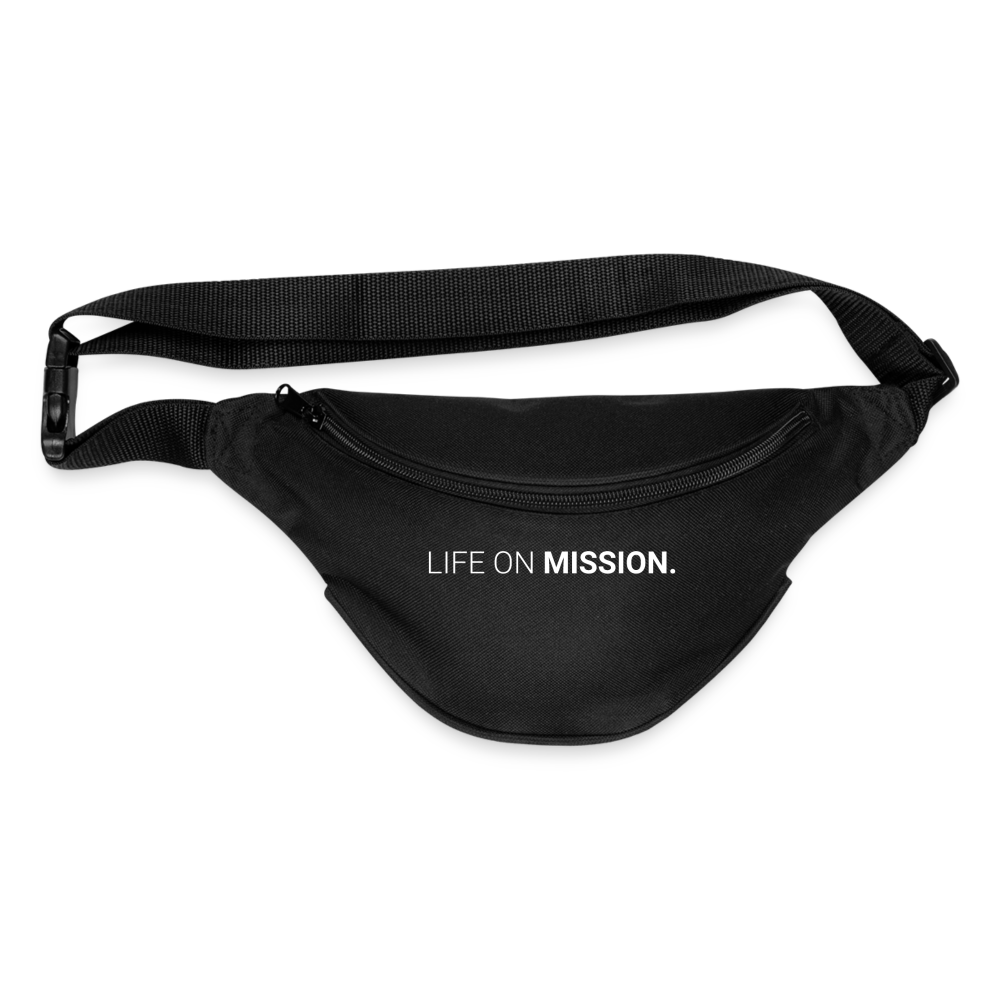 Life On Mission Fanny Pack - black