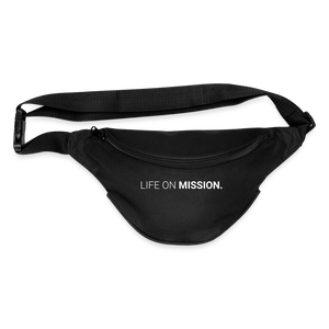 Life On Mission Fanny Pack - black