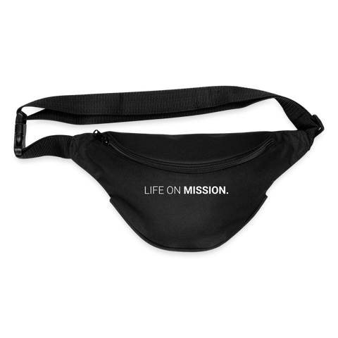 Life On Mission Fanny Pack - black