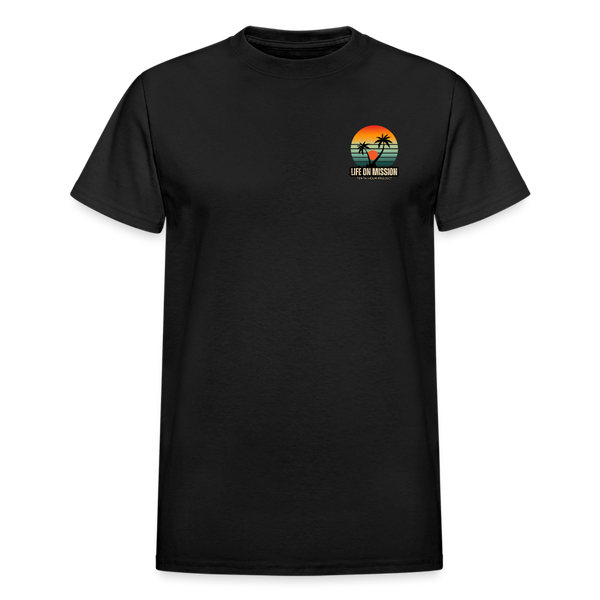 Life On Mission Island T-Shirt - black