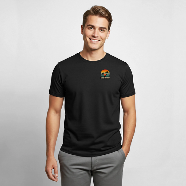 Life On Mission Island T-Shirt - black