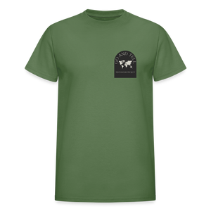 Go And Tell  Great Comission T-Shirt - military green
