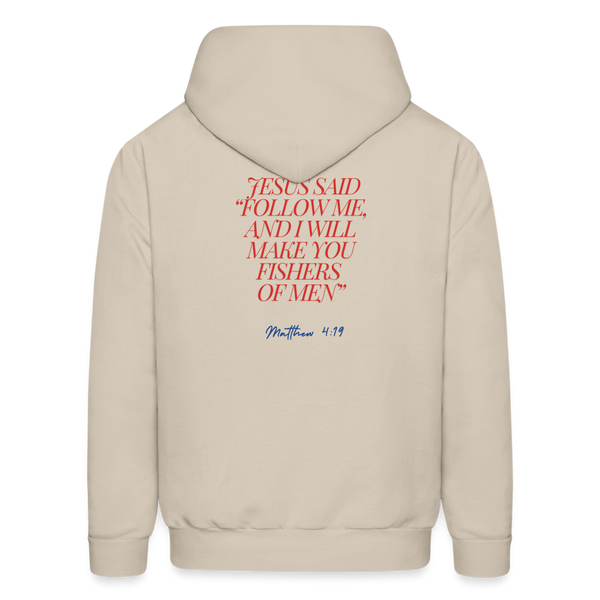 Fisher Of Men Hoodie - Sand