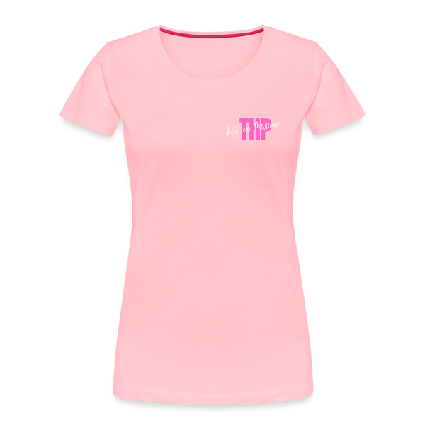 Womens THP / Life On Mission T-Shirt - pink