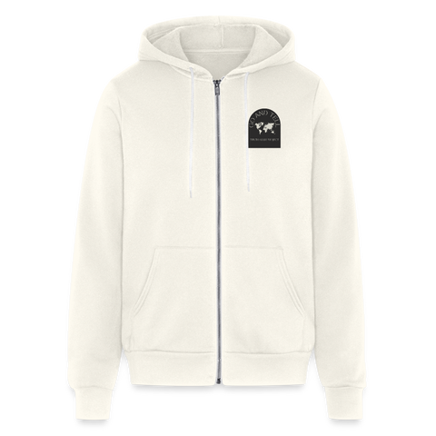 Go and Tell Great Commission Unisex Full Zip Hoodie - vintage white