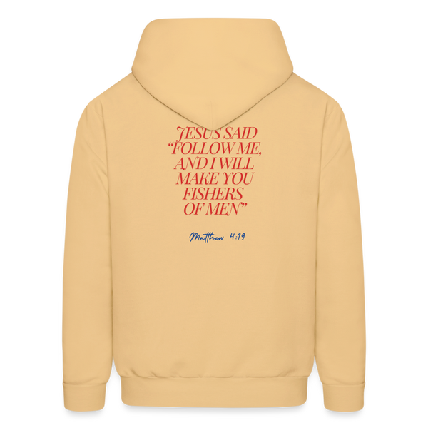 Fisher Of Men Hoodie - light gold 