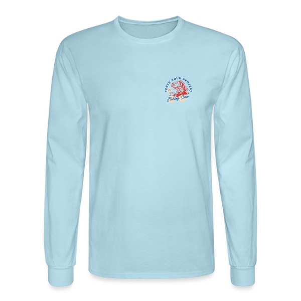 Fishers Of Men Long Sleeve T-Shirt - powder blue