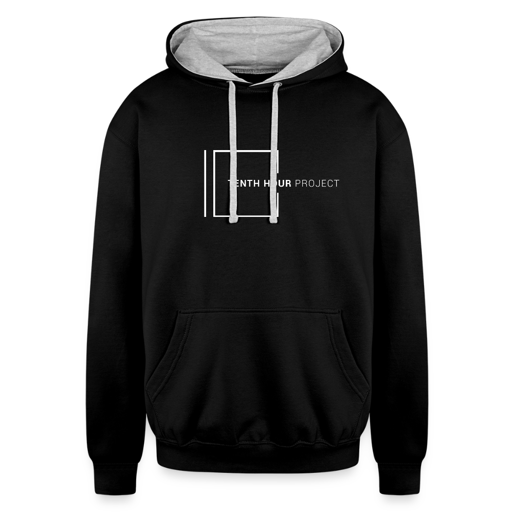 Original Tenth Hour Project Hoodie - black/heather gray