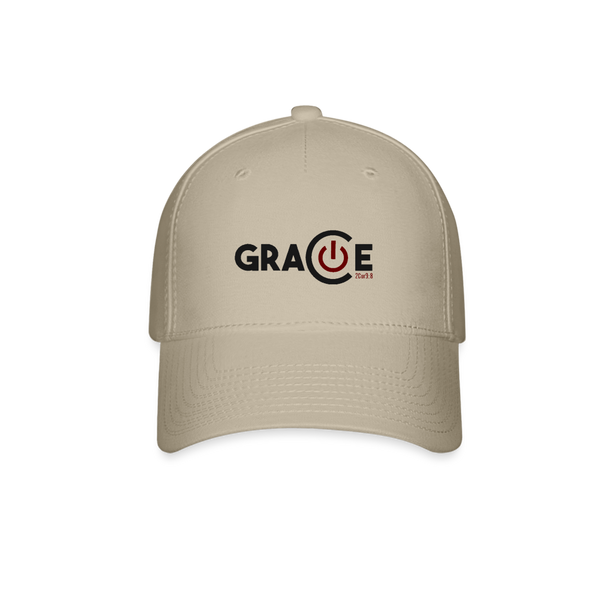 Powered By Grace Baseball Cap - khaki