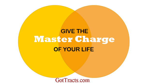 Master Charge Gospel Tracts