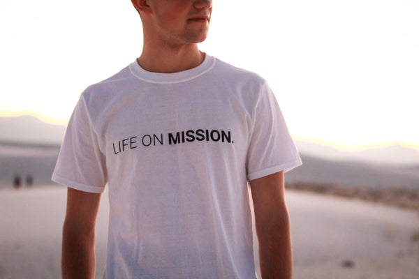 Life On Mission Tee (White)