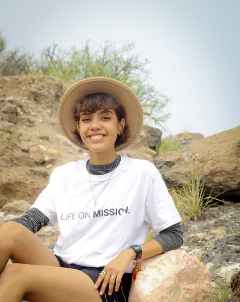 Life On Mission Tee (White)