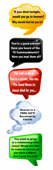 Evangelism Tips Bookmark