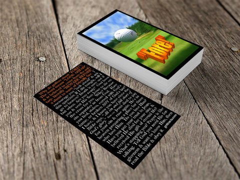 Golf Gospel Tracts