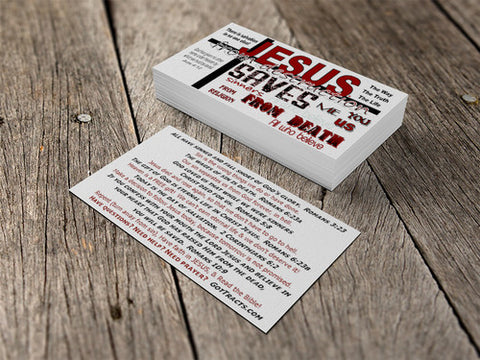 Jesus Saves Gospel Tracts