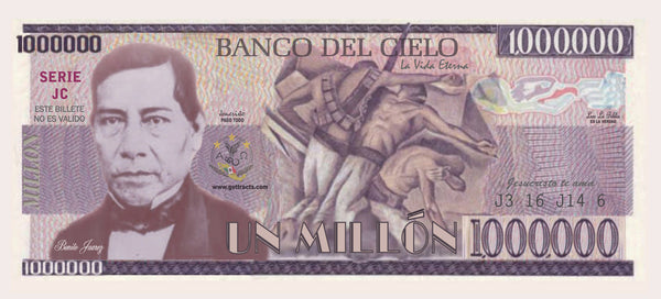 Spanish Million Peso Gospel Tracts