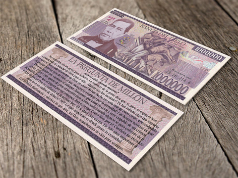 Spanish Million Peso Gospel Tracts