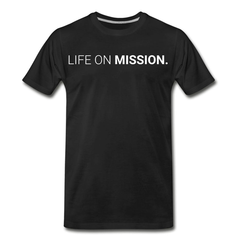 Life On Mission Tee - black
