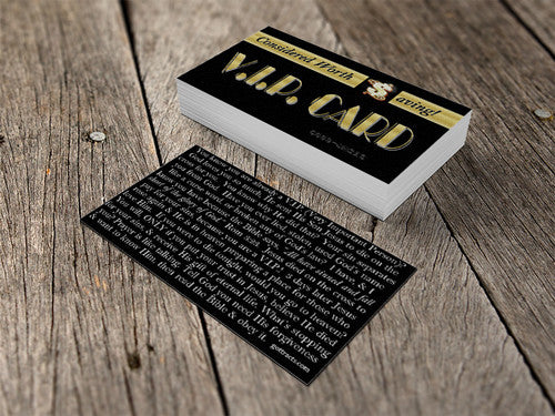 VIP Card Gospel Tracts